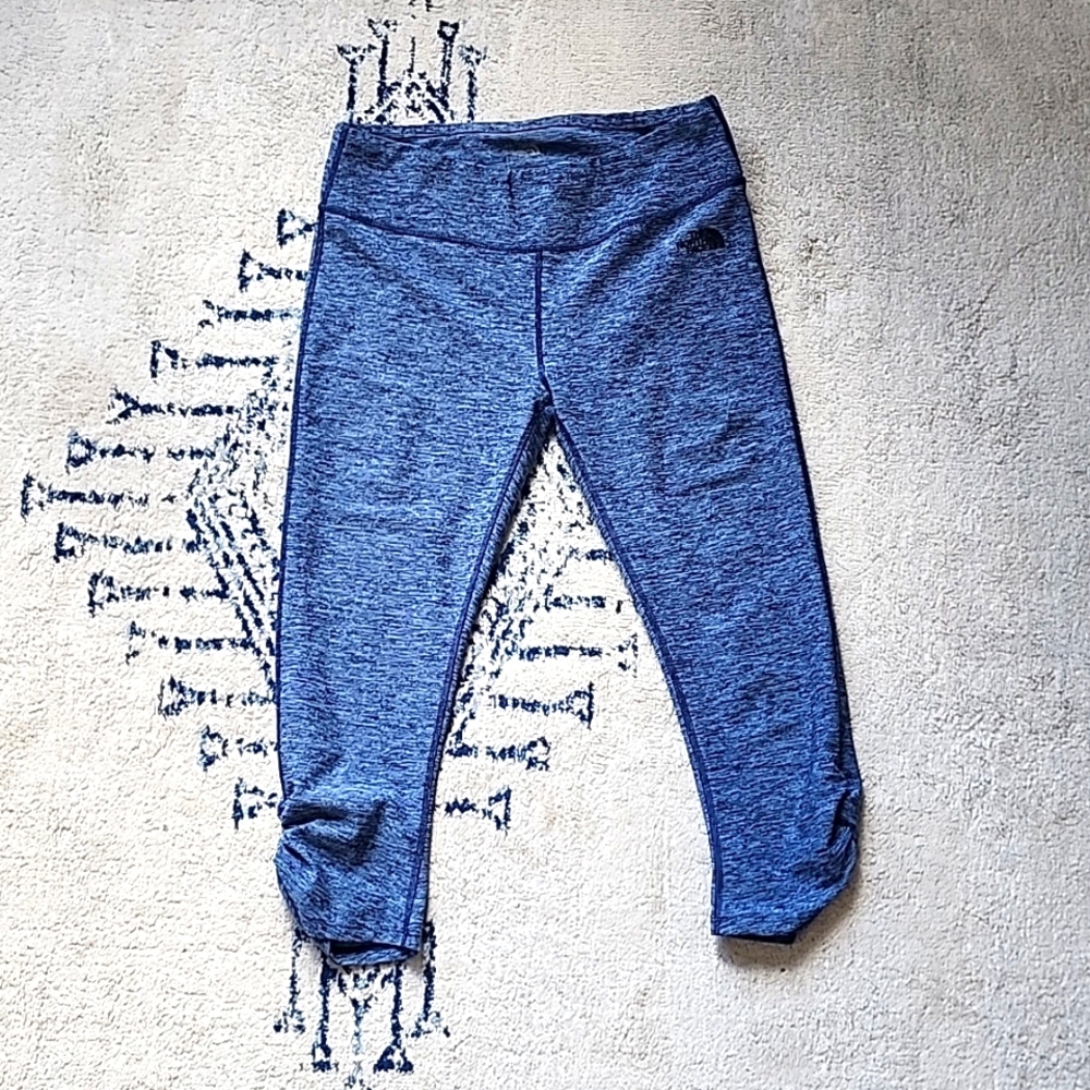North Face Blue Capris Leggings SZ M